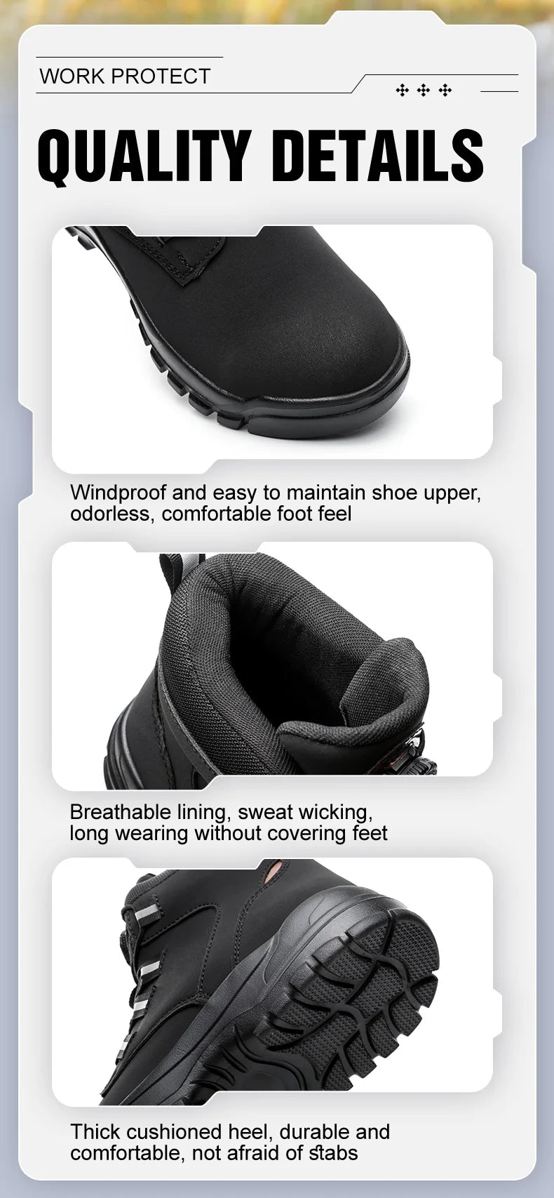 Waterproof Steel Toe Industrial Work Boots - Ultimate Protection
