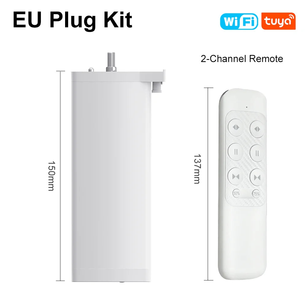 Silent Tuya Smart Curtain Motor | Automated Window Blinds