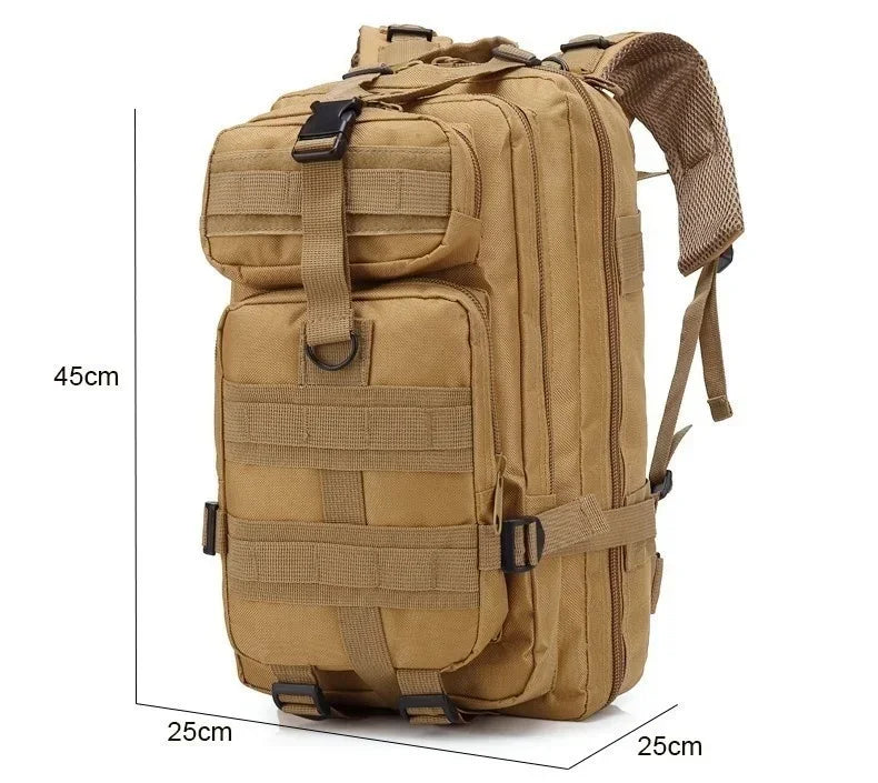 ReFire Gear 50L Tactical Assault Pack - Durable Military Backpack