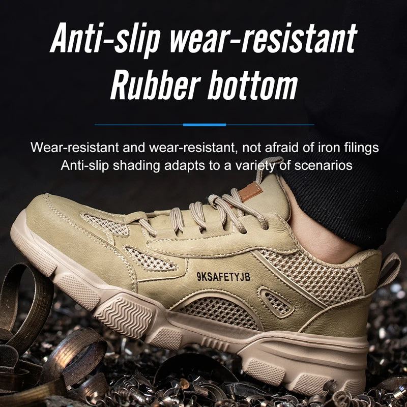 Kankeirr Unisex Sport-Style Safety Shoes - Comfort & Protection