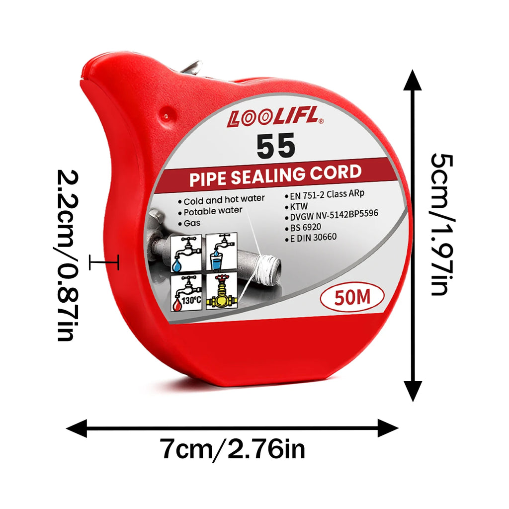 LOOLIFL Super Waterproof Sealing Tape - Pipeline & Wire Anti-Leak Seal