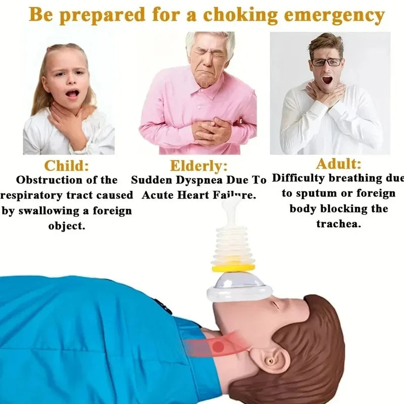 Choking Rescue Device Kit for Adults & Children - 2 Sizes