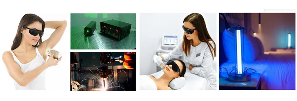 Laser Safety Glasses - UV, IR, IPL, FPV Eye Protection 1064nm, 532nm