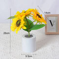 Vabena Rechargeable Sunflower LED Accent Light | Ambient Decor