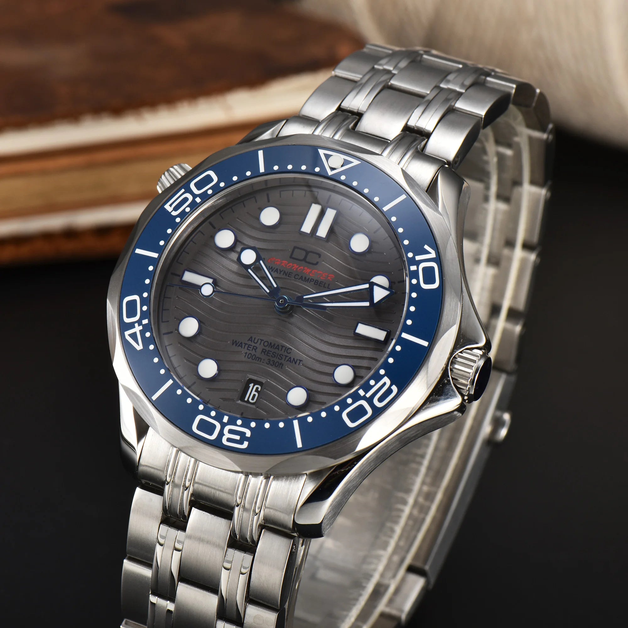 Vabena 42mm Automatic NH35 Men's Watch | Sapphire Crystal