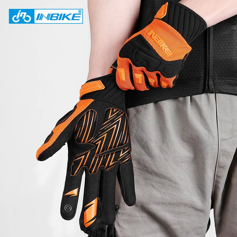 INBIKE Men's Touchscreen Cycling & Motorcycle Gloves