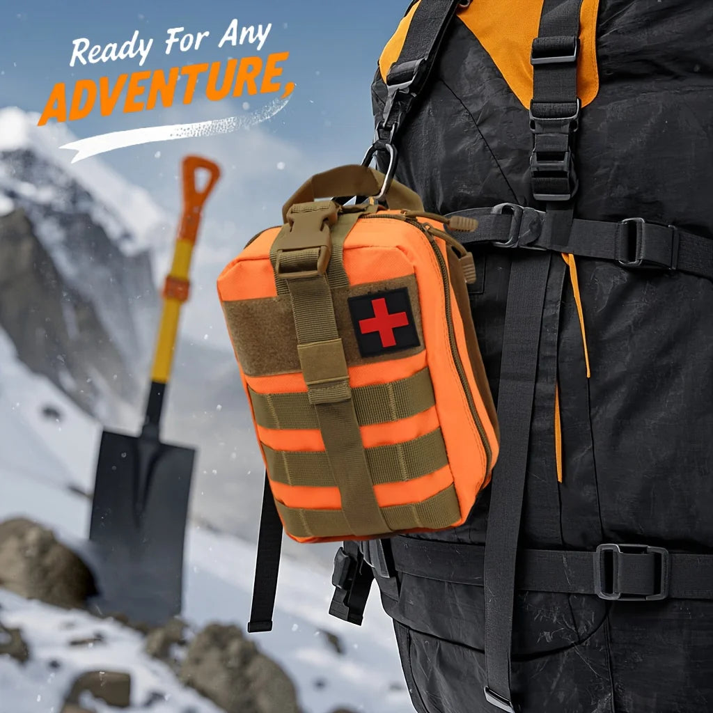 379-Piece First Aid Kit | Portable Emergency Survival Bag for Home & Outdoor