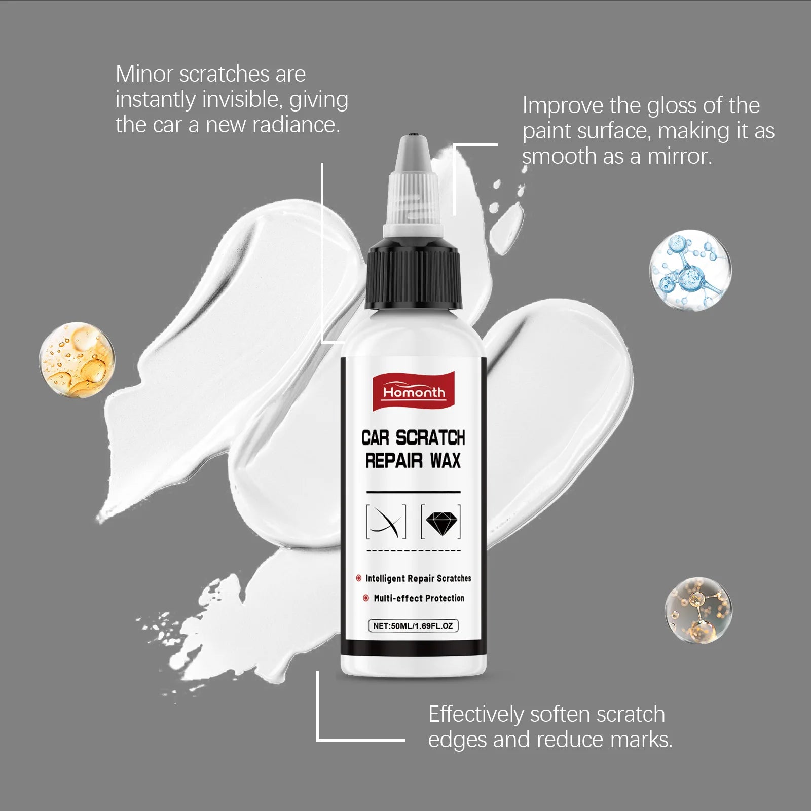 Vabena Car Scratch Remover - Auto Body Paint Repair & Polishing Compound