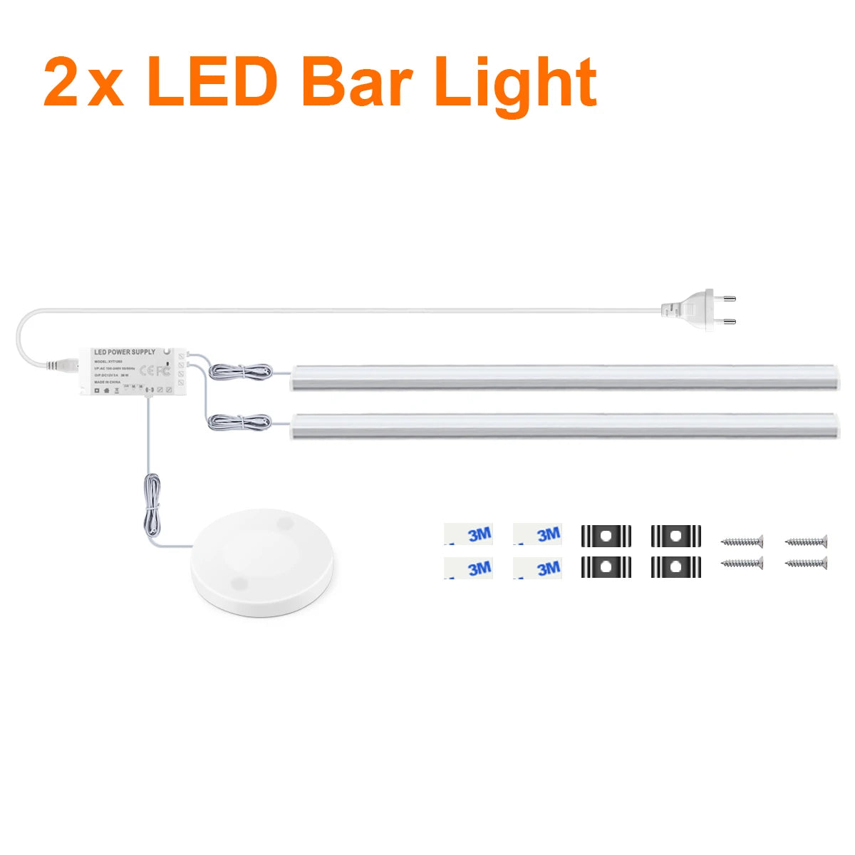 Smart LED Under Cabinet Lighting | Hand Scan Motion Sensor & Dimmer