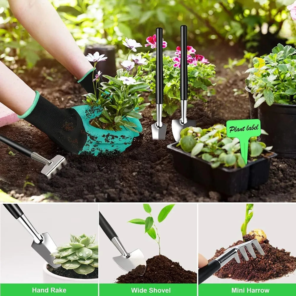 Vabena 24-Piece Bonsai Tool Kit for Beginners - Complete Care Set