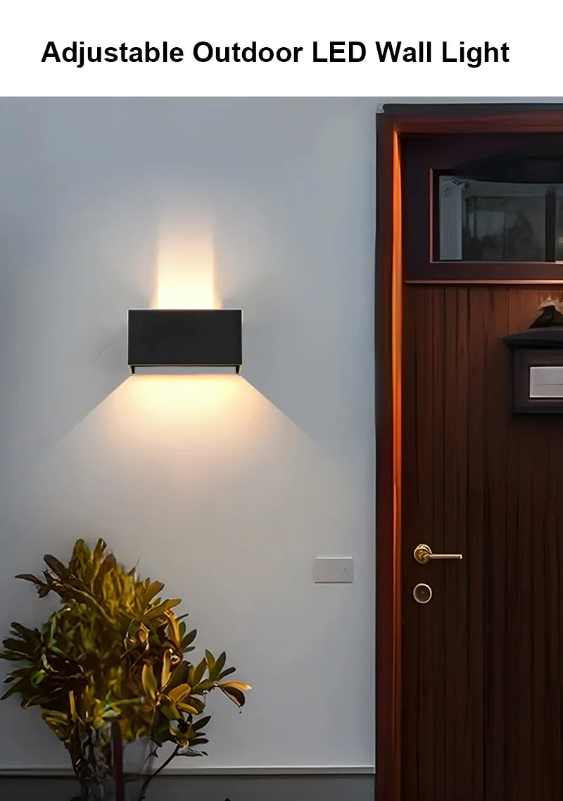 Pumous Dual-Directional Waterproof Outdoor LED Light