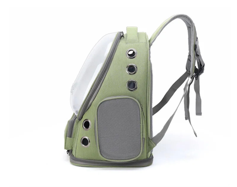 Transparent Pet Carrier Backpack for Cats & Small Dogs | Travel Bag