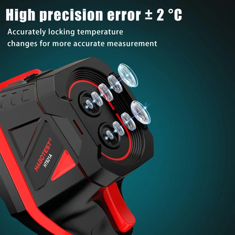 HABOTEST HT821A Rugged Rechargeable Thermal Camera | Wide Range Imaging