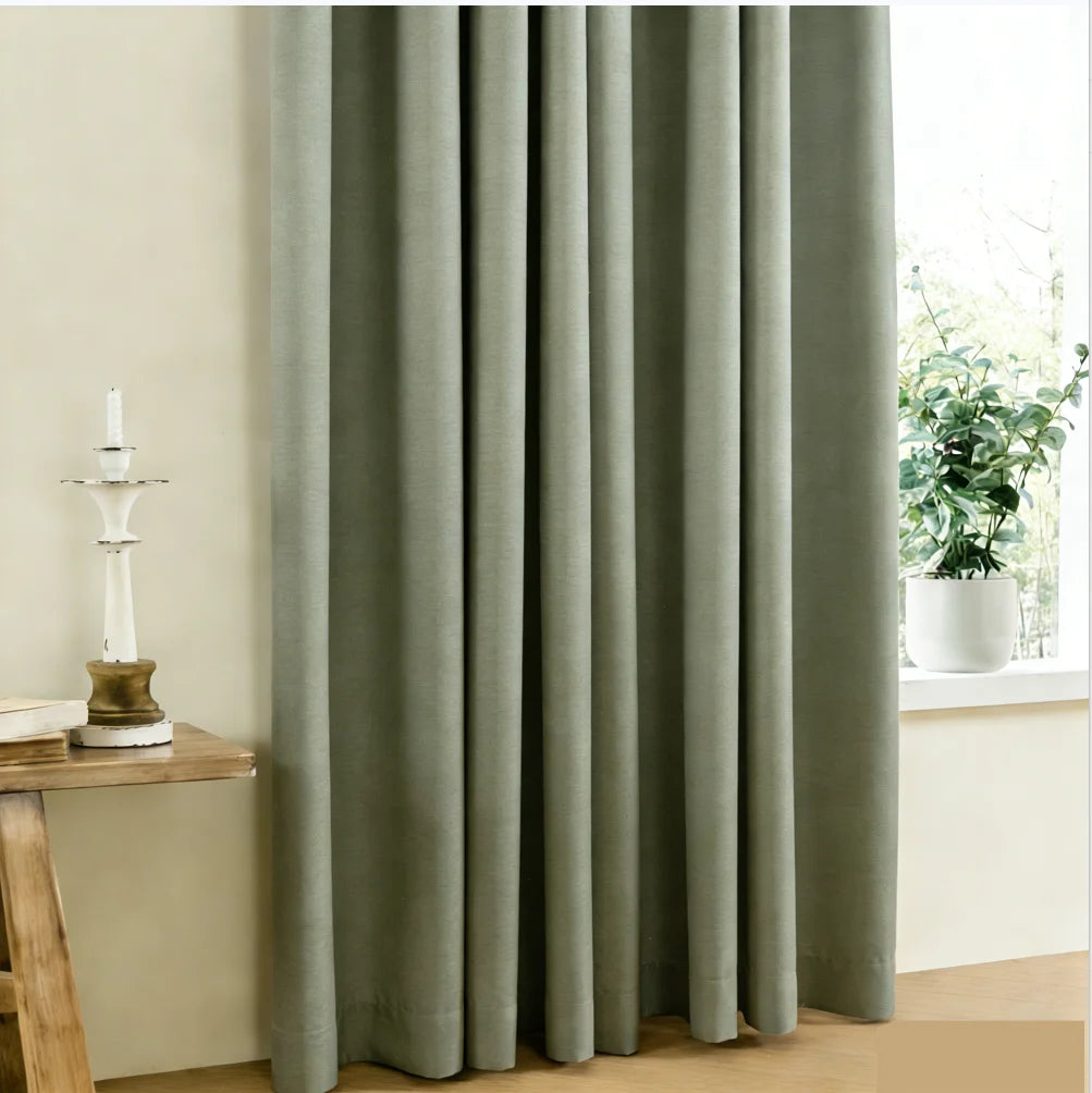 Modern Blackout Curtain - Thermal & Noise Reducing | Home Comfort