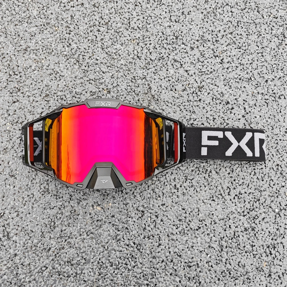 FXR Motocross Goggles HD Lens Anti-fog MX MTB Dirt Bike Eyeglasses