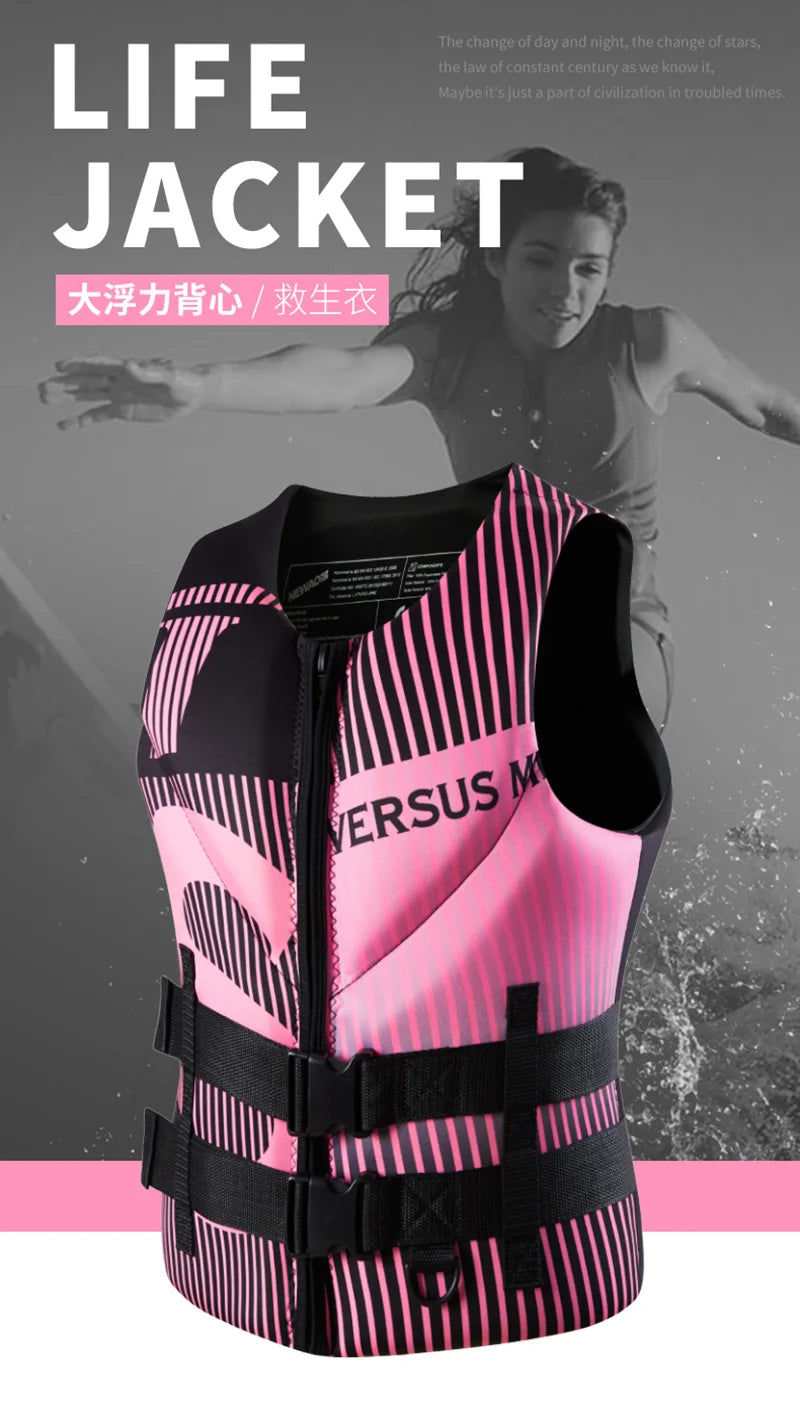 Vabena Pro Buoyancy Life Jacket for Water Sports & Rescue