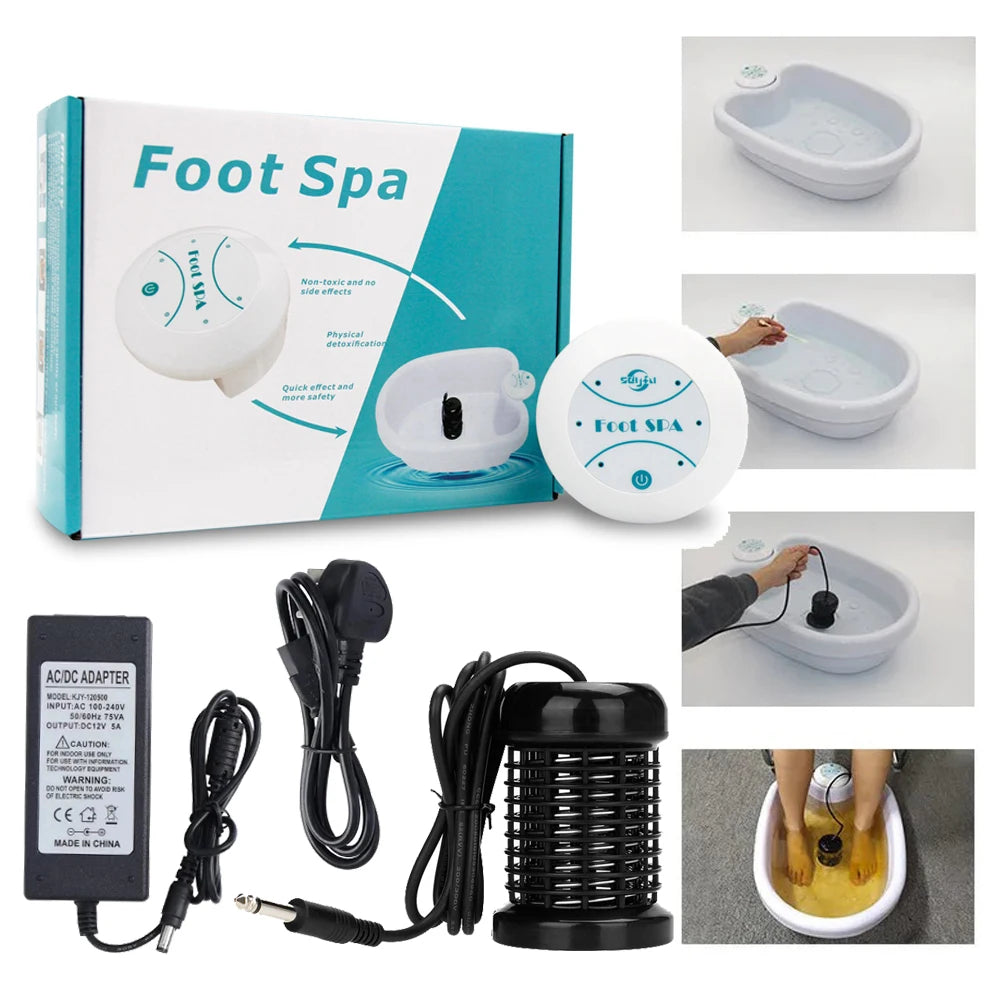 Vabena Detox Ionic Foot Spa Bath Machine | Relieve Fatigue & Promote Vitality