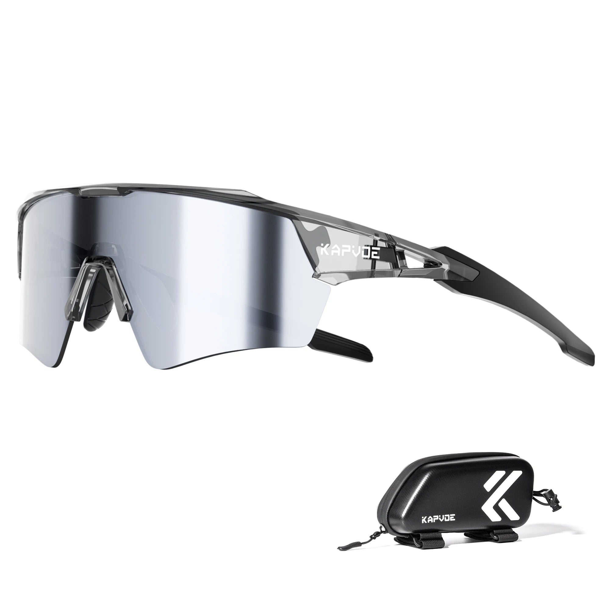 Kapvoe Photochromic Cycling Sunglasses UV400 MTB Road Bike Goggles Men Women