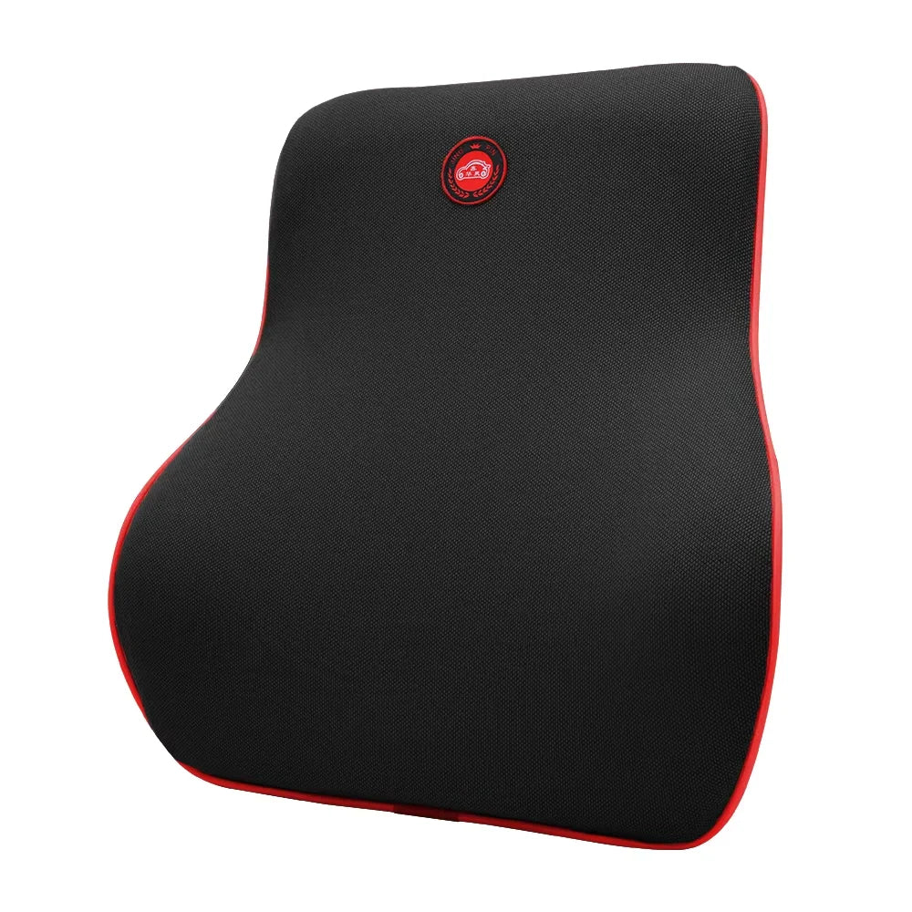 Memory Foam Car Seat Pillow Set - Neck, Lumbar & Headrest Support