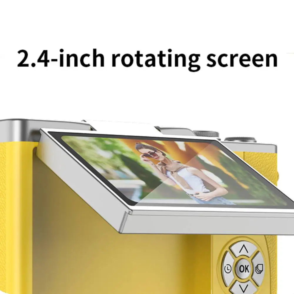 4K 48MP Digital Camera | Flip Screen & Anti-Shake