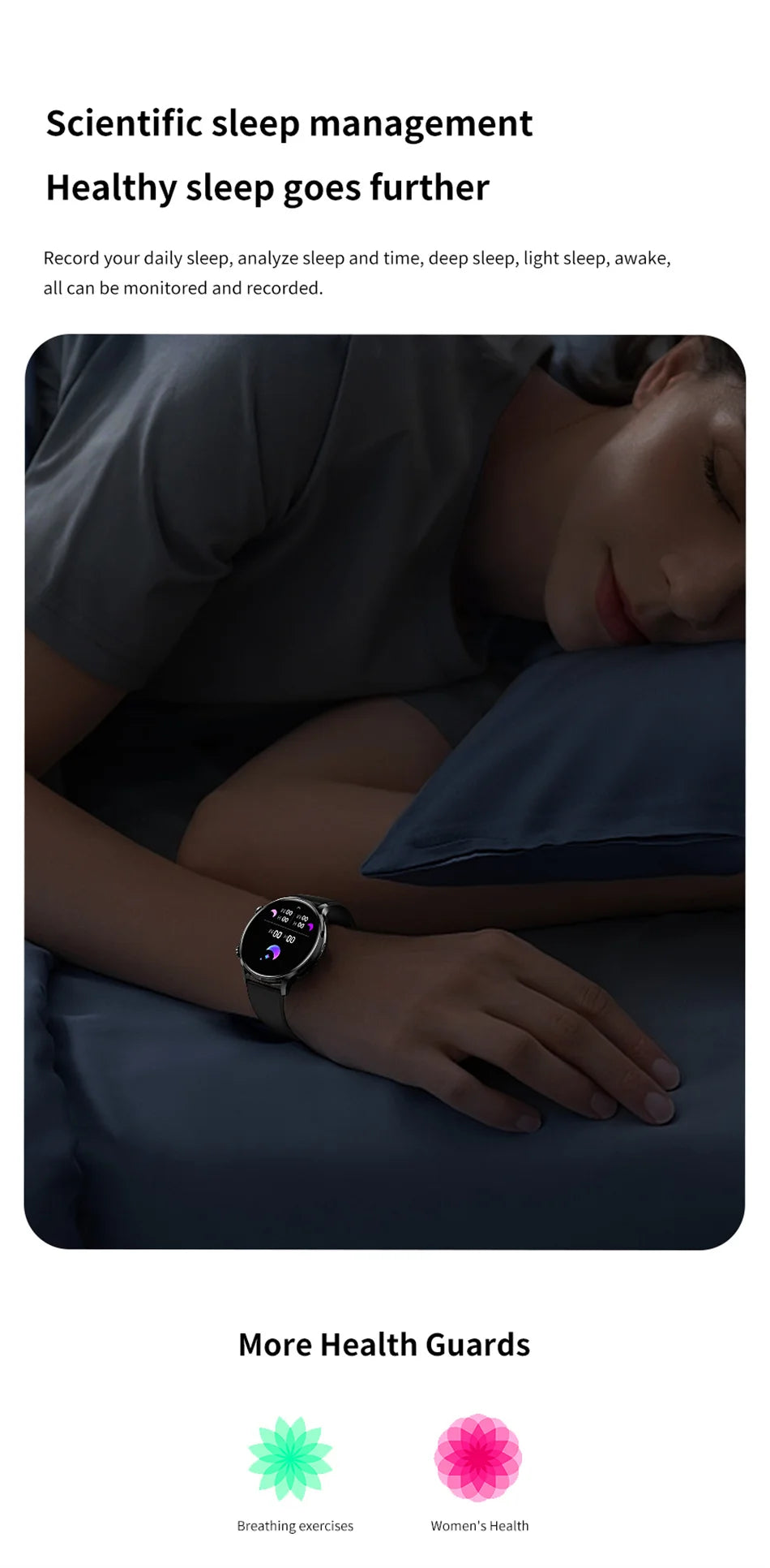 Vabena 2026 Smartwatch for Women & Men | AMOLED, GPS, IP68