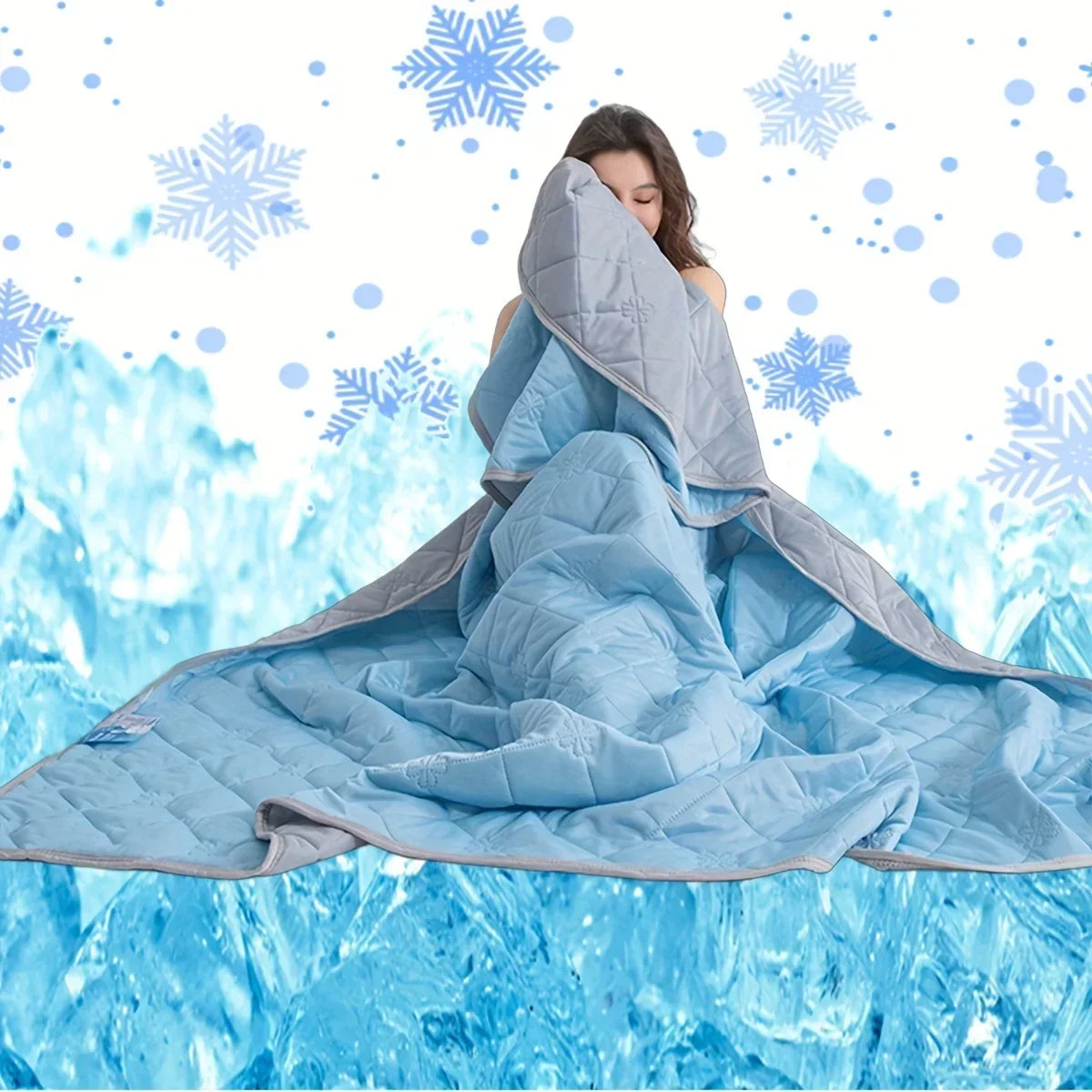 Silk Cooling Quilt for Summer Bed | Breathable & Light
