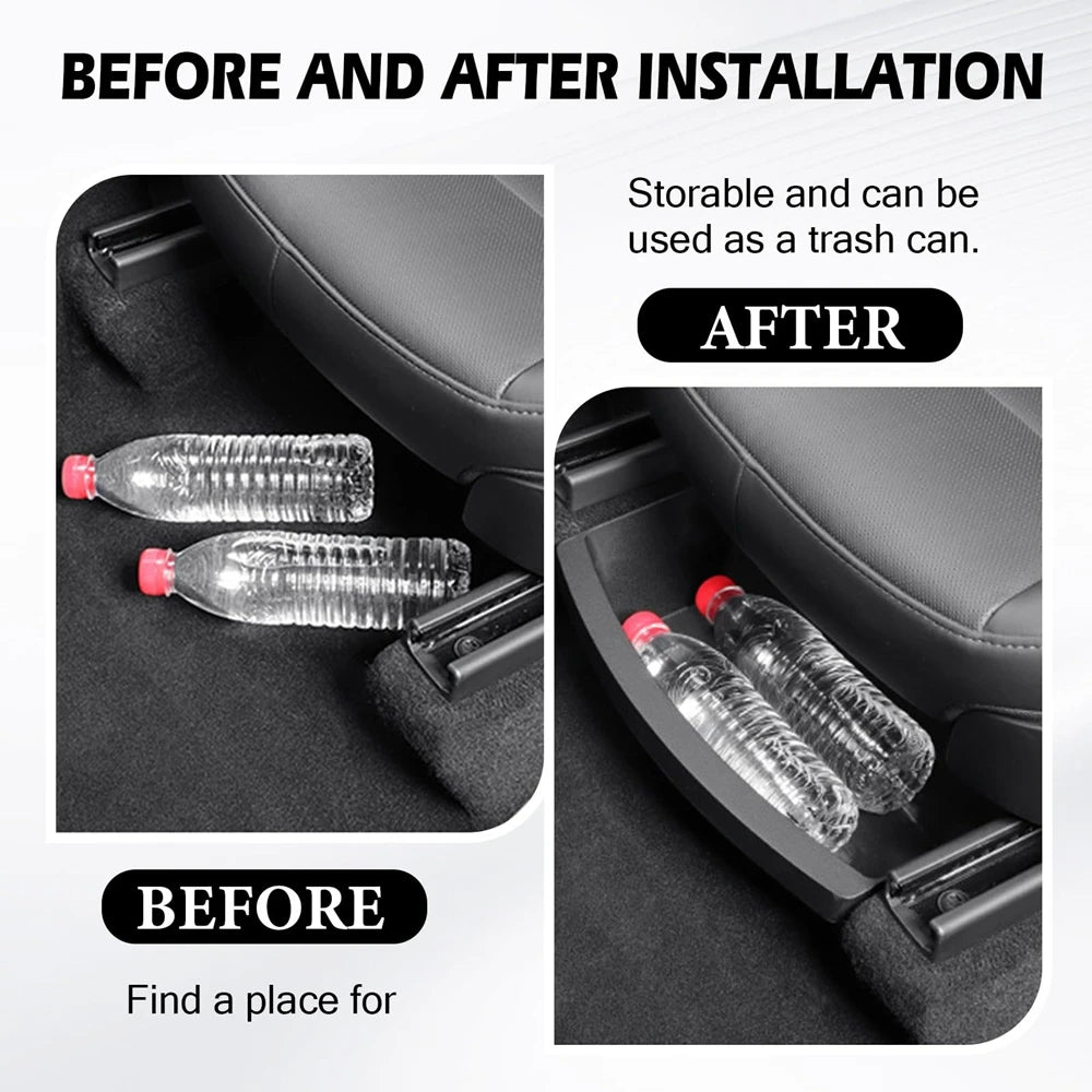 Tesla Model Y Juniper 2025-2026 Under Seat Storage Organizer Tray - Custom Fit