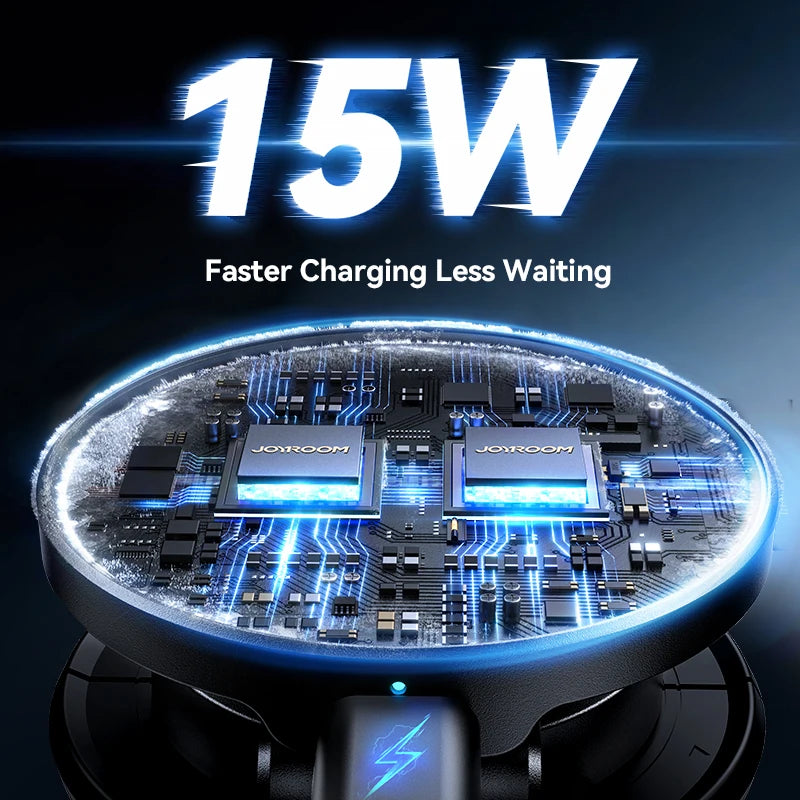 Joyroom N55 15W Wireless Charging Magnetic Car Mount