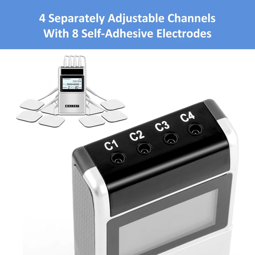 Advanced TENS Muscle Stimulator & Massager for Pain Relief with Meridian Pen