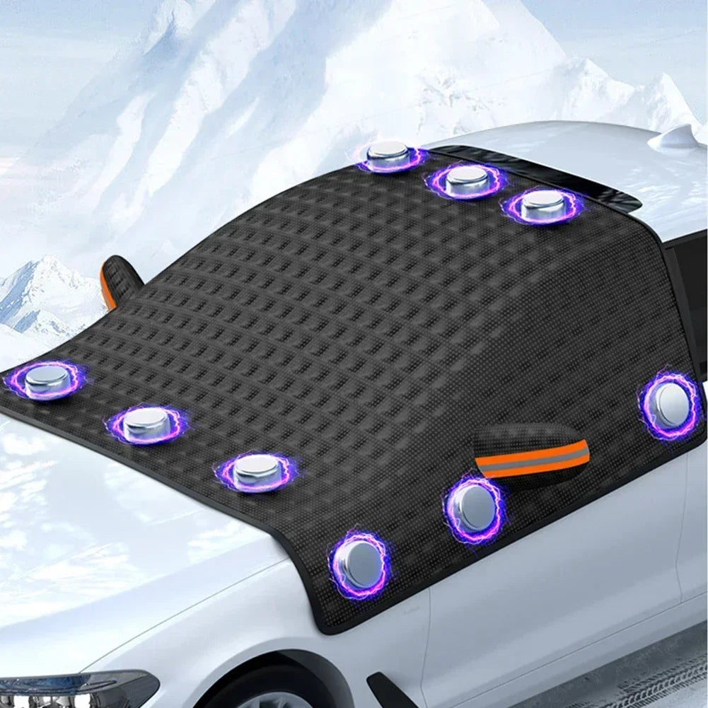All-Weather Magnetic Windshield Protector | Frostproof & Sunshade
