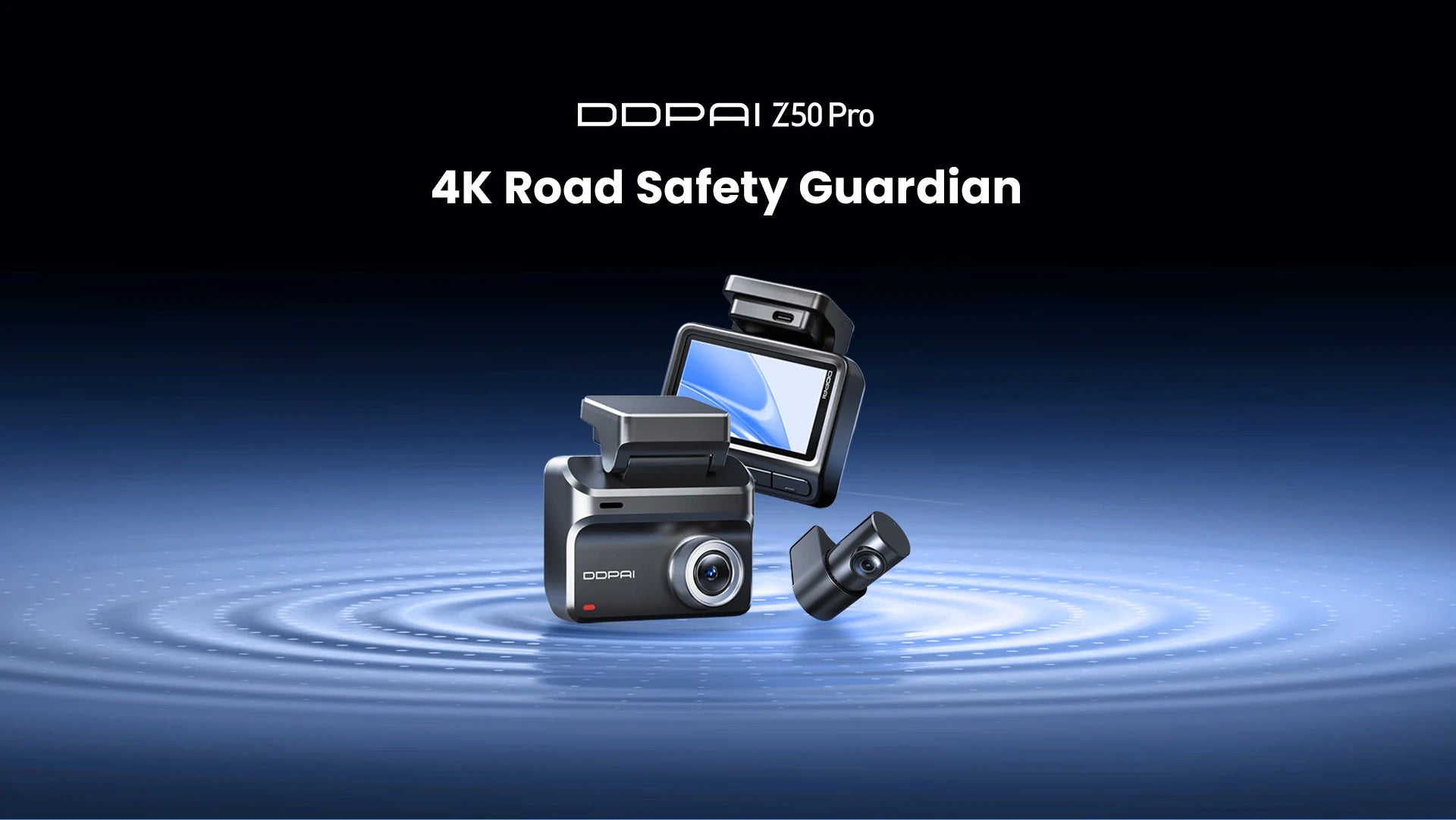 DDPAI Z50 Pro 4K Dash Cam with GPS, ADAS & Night Vision