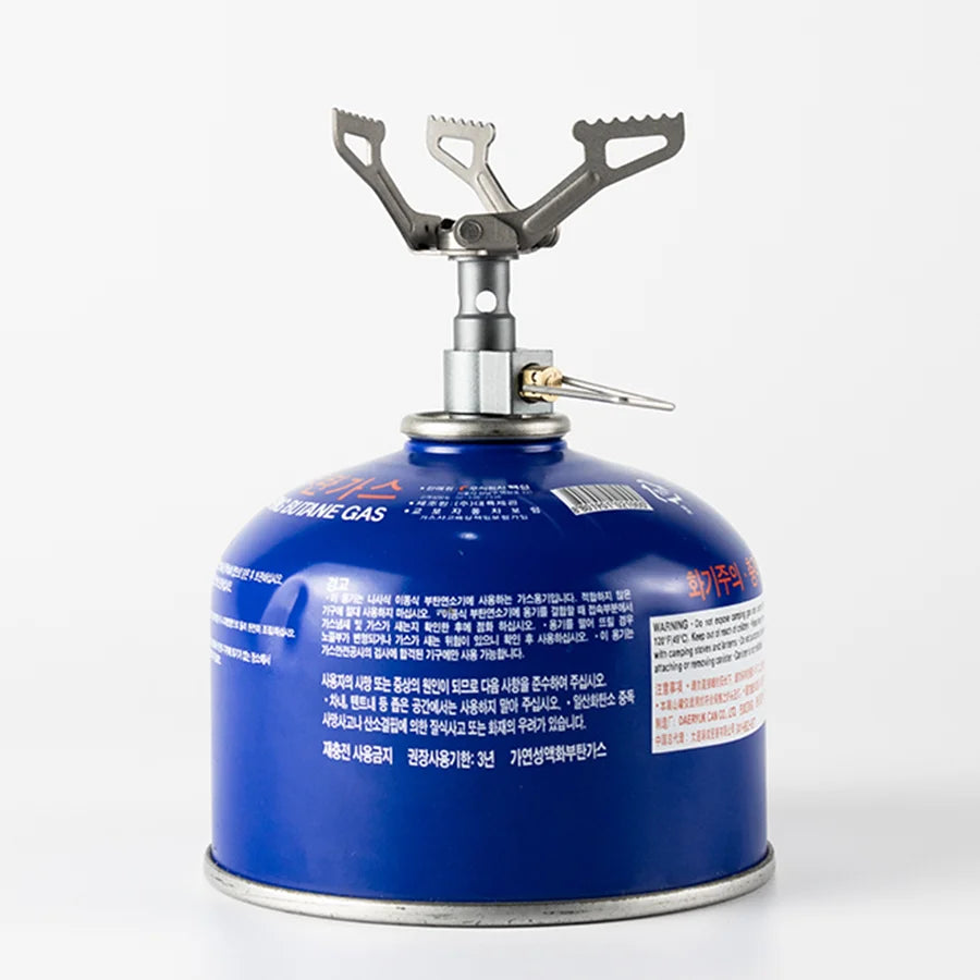BRS-3000T Mini Titanium Camping Gas Stove - Ultra-Light & Portable Survival Burner