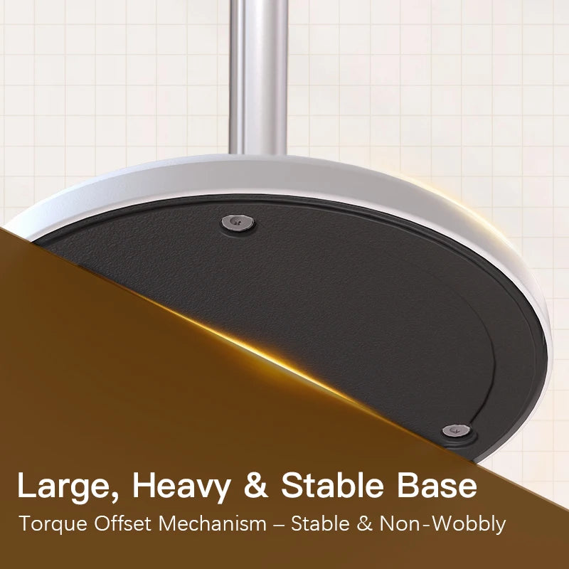 Floor-Standing Hair Dryer Stand - Adjustable, Hands-Free Convenience for Bathrooms