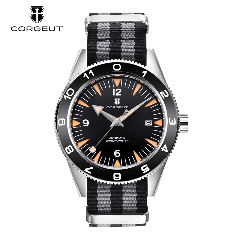 Men's Automatic Watch - Sapphire Glass, 100m Water Resistant