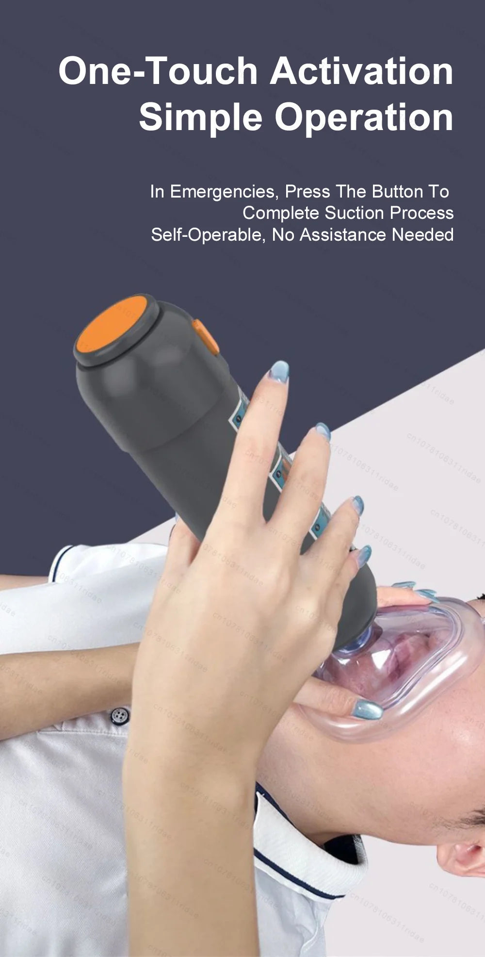 Anti-Choking Emergency Device Kit for Kids & Adults