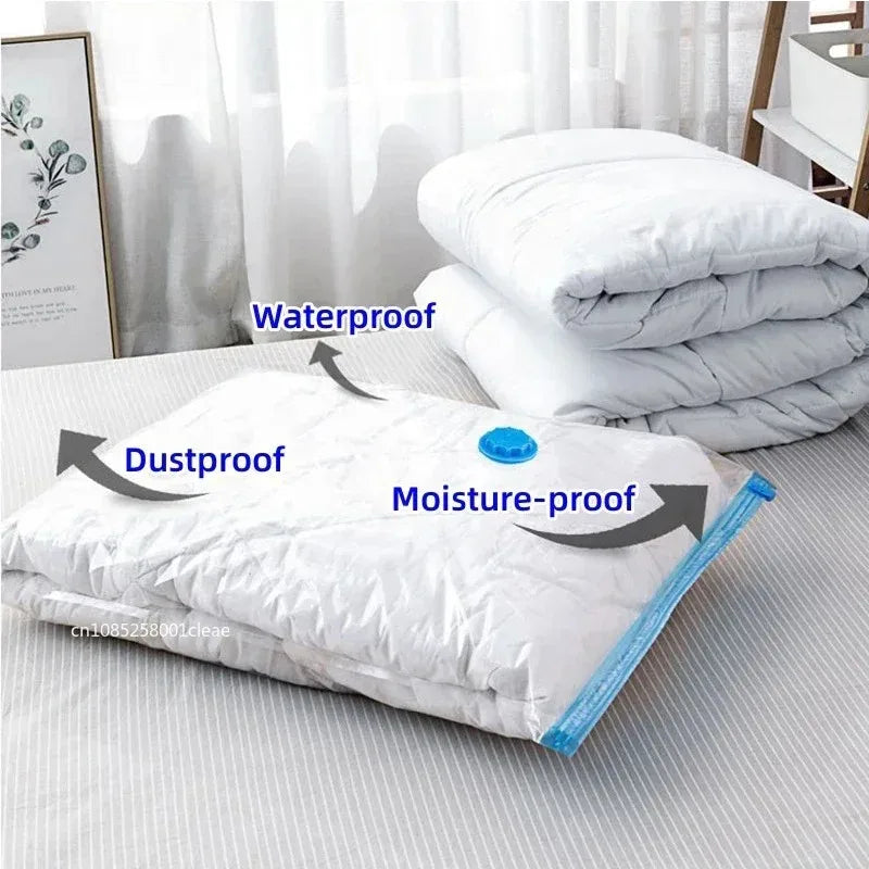 Vacuum Storage Bags 1-10 Pack | Space Saver for Comforters & Travel