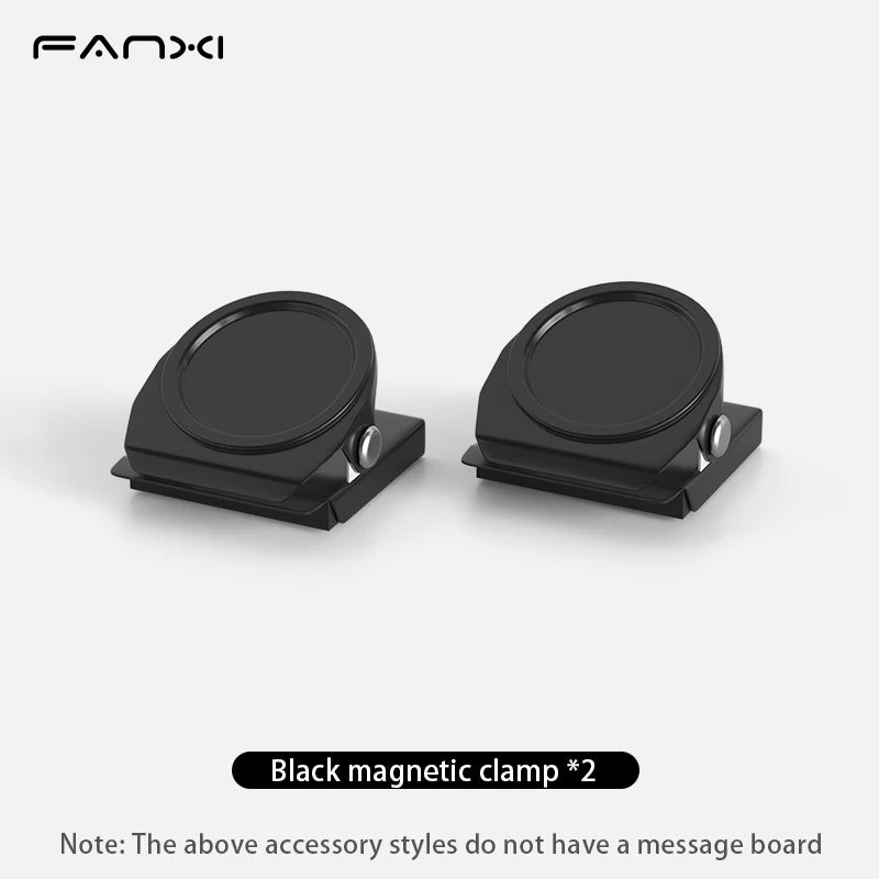 Magnetic Desk Bulletin Board with Stand & Clamp | Tabletop Display