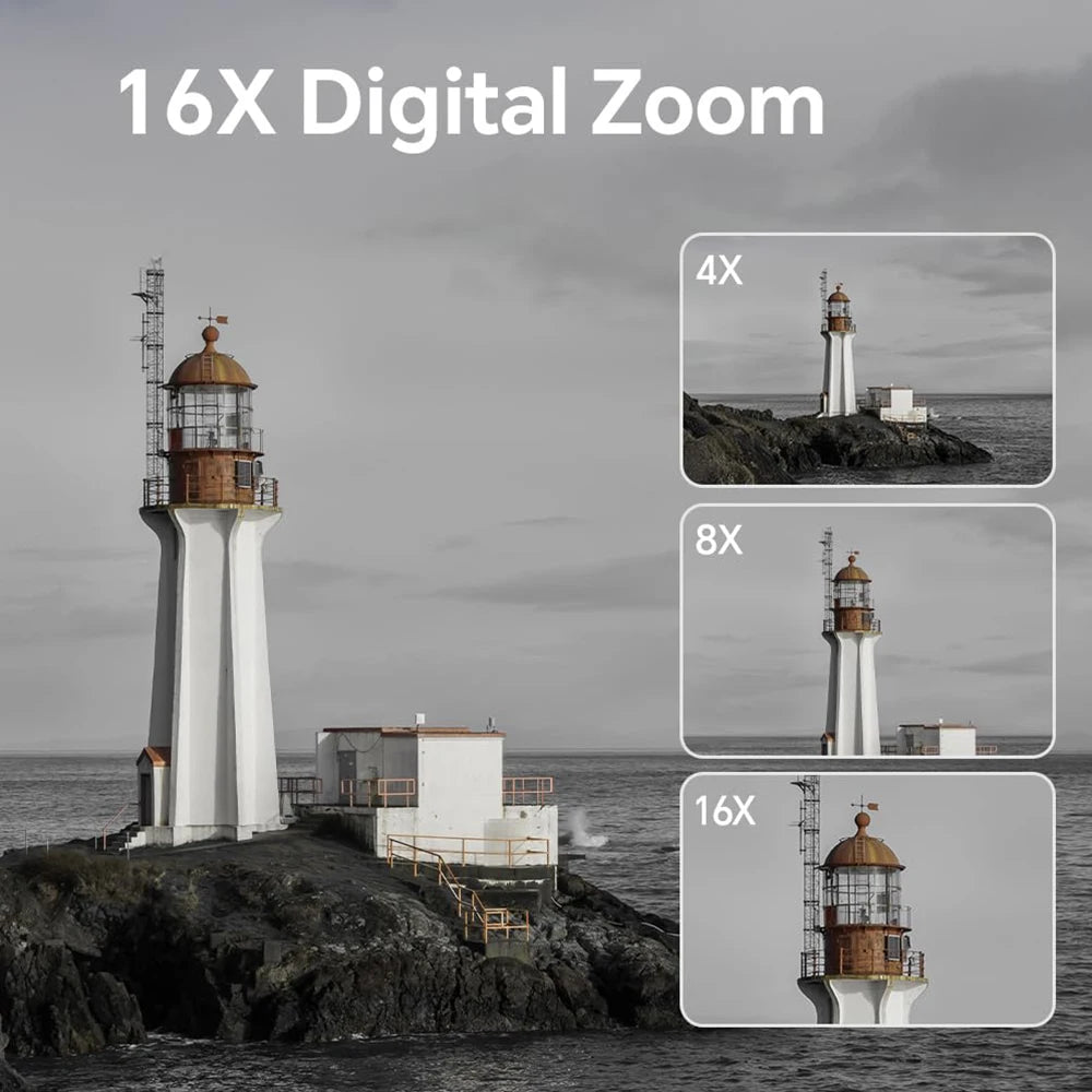 Vabena 8K 88MP Dual-Lens Vlogging Camera with Wi-Fi