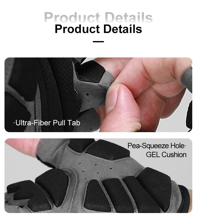 INBIKE Shockproof Gel Pad Cycling Gloves - Half Finger Summer Sport