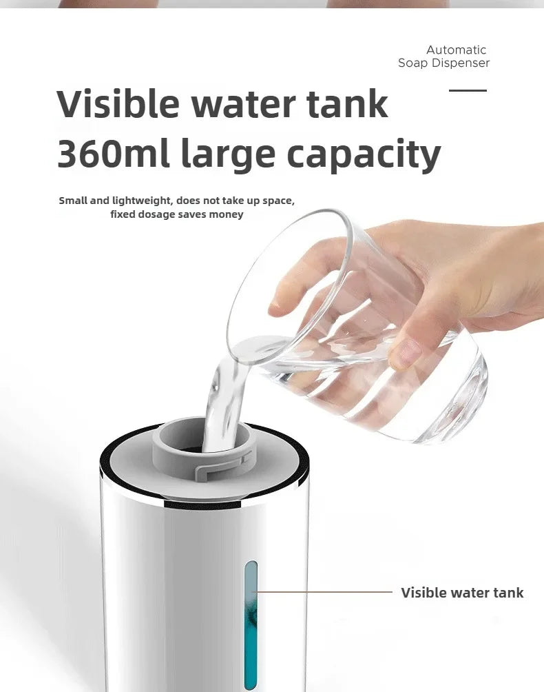 Automatic Sensing Soap Dispenser - Contactless Wall Mounted Frother