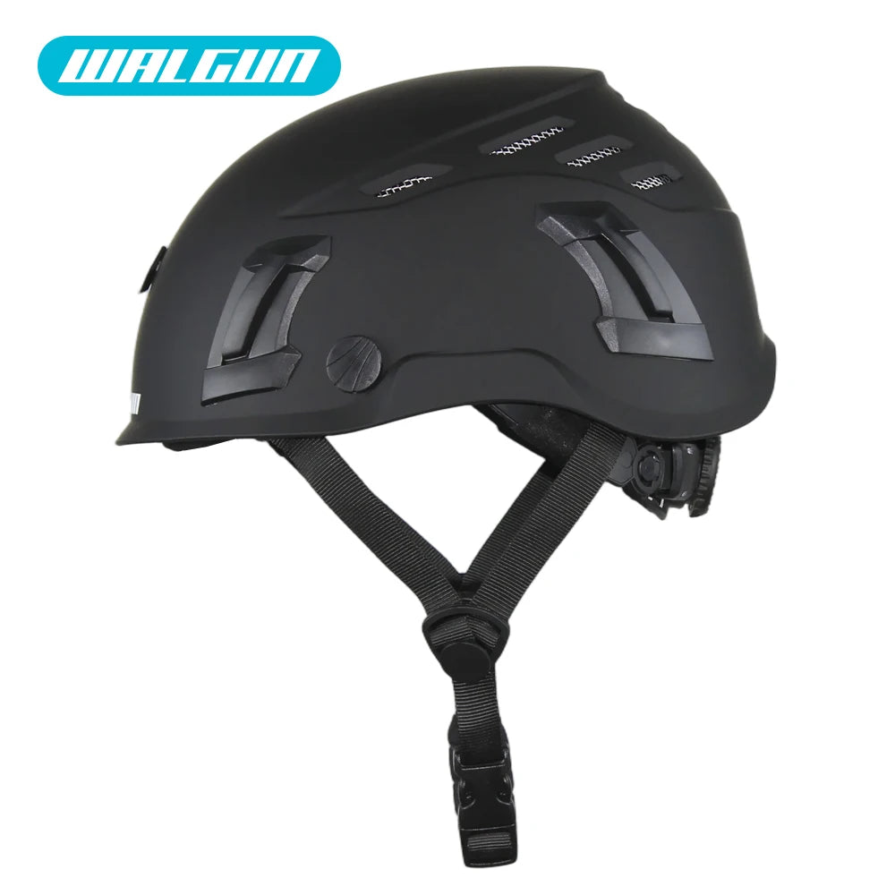 WALGUN K202 Safety Helmet | Work at Height PPE with Goggles, Visor & Ear Protection