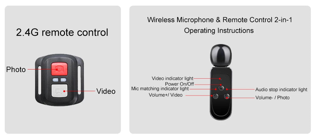 Ourlife MTR40 5K Action Camera with 2" IPS Touch Screen | Capture Adventures
