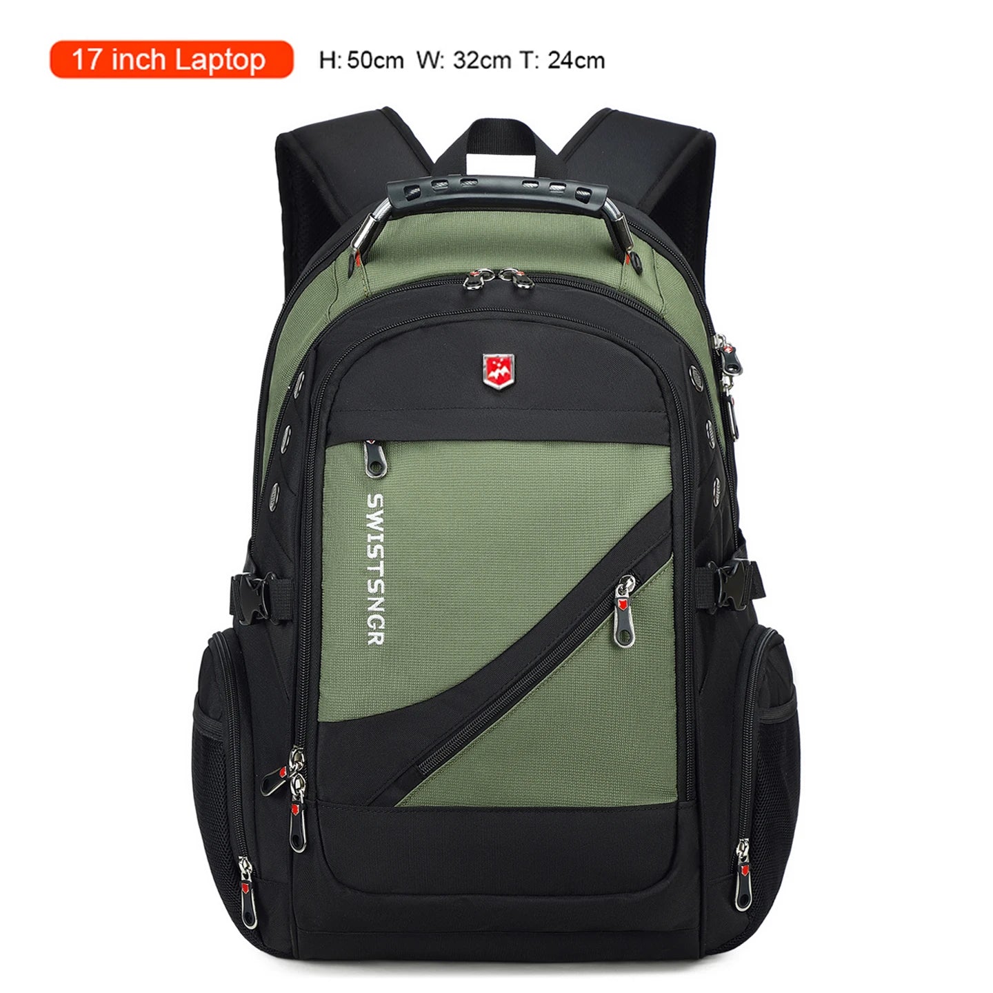 Vabena 2026 Waterproof Laptop Backpack - 17/20 Inch Travel & Everyday Rucksack for Men & Women