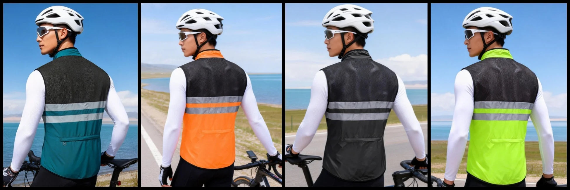 WOSAWE Ultralight Cycling Vest - Water & Wind Resistant Gilet