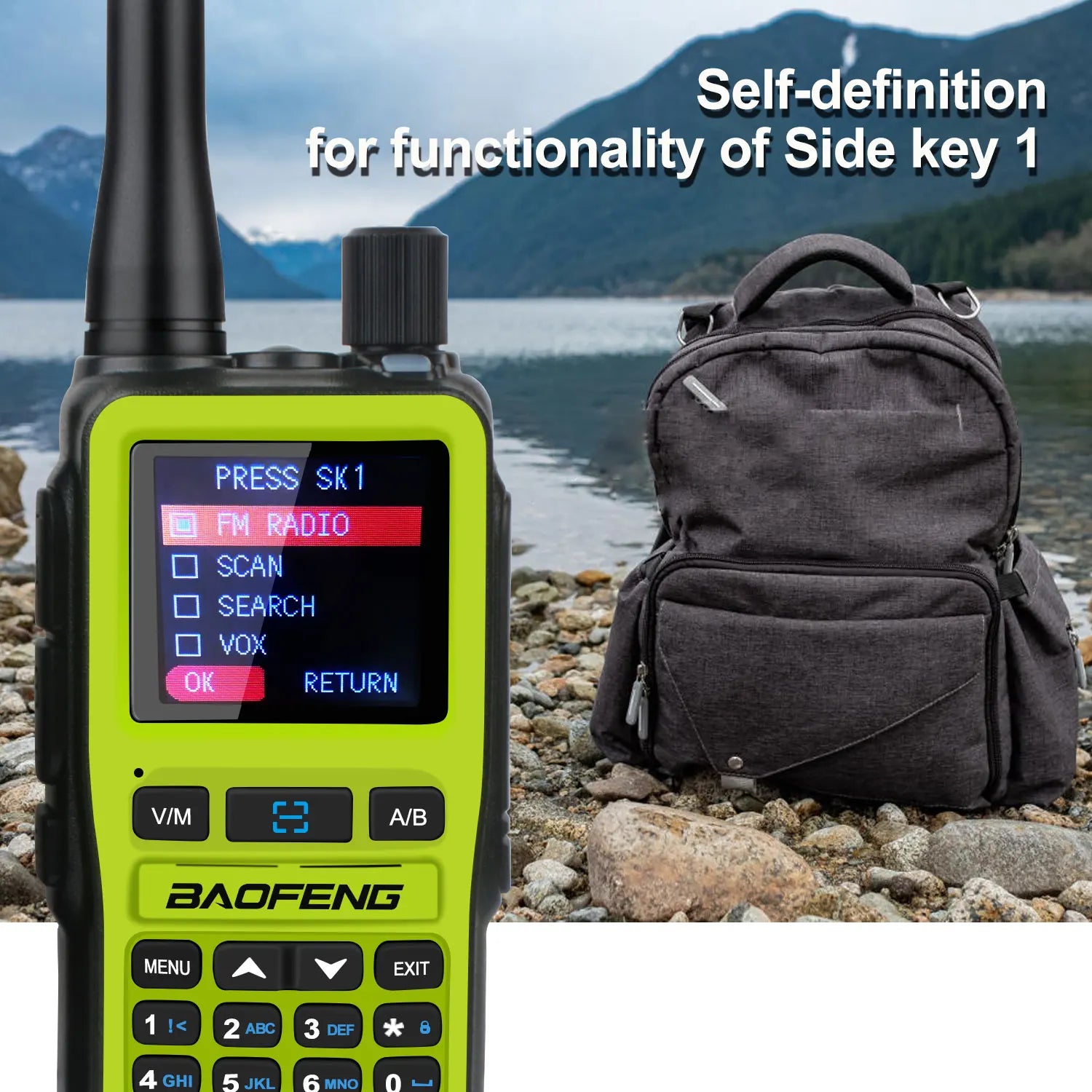 Baofeng UV-5R Mini 2PCS Dual Band Walkie Talkie - Compact 5W Amateur Radio with Air Band Rx & Type-C