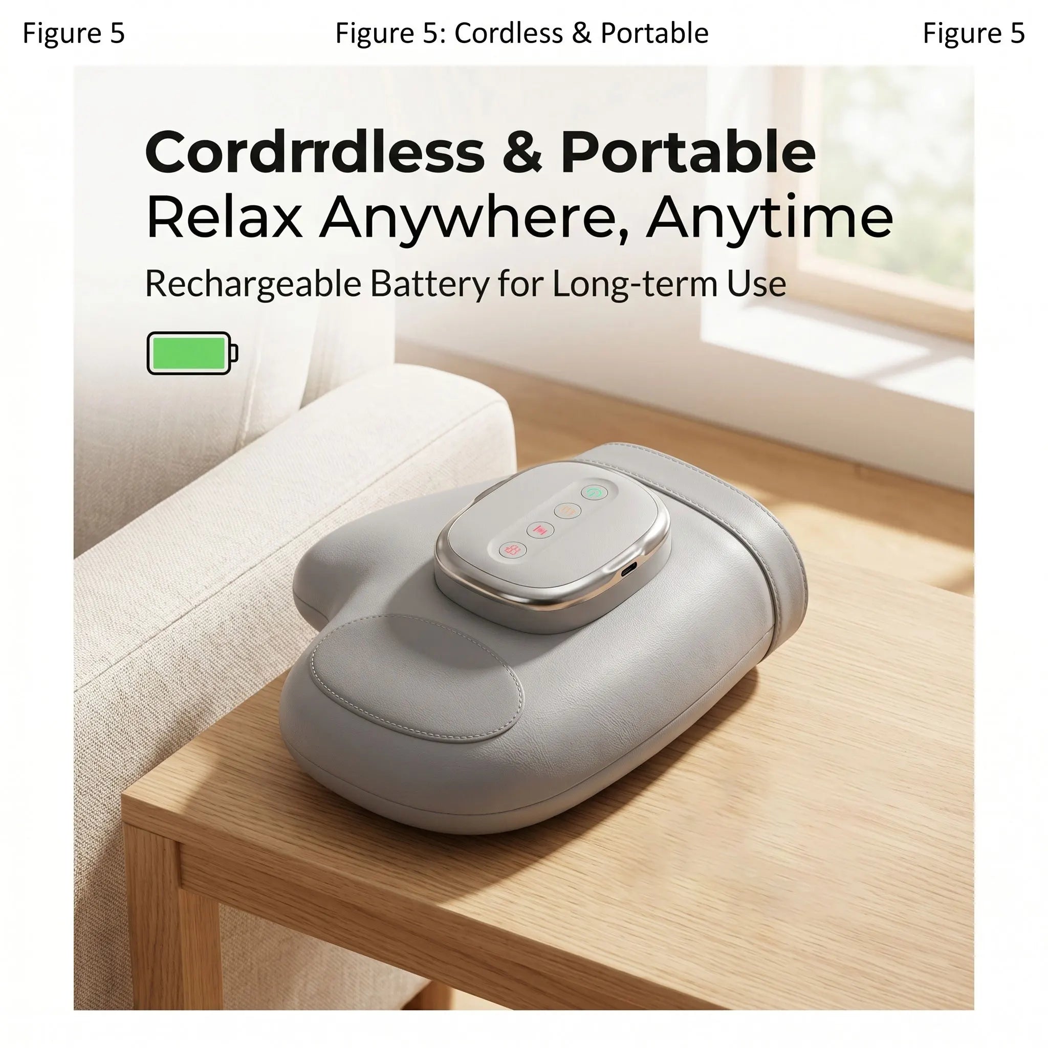 Hand Massager with Compression & Vibration for Muscle Relief