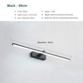 Vabena Modern LED Bathroom Wall Light - Three Color Aluminum Mirror Lamp