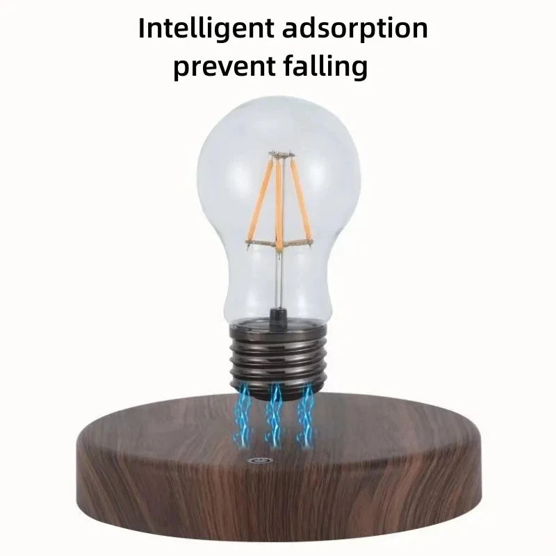 Magnetic Levitation Lamp - Floating LED Bulb Desk Light & Novelty Decor