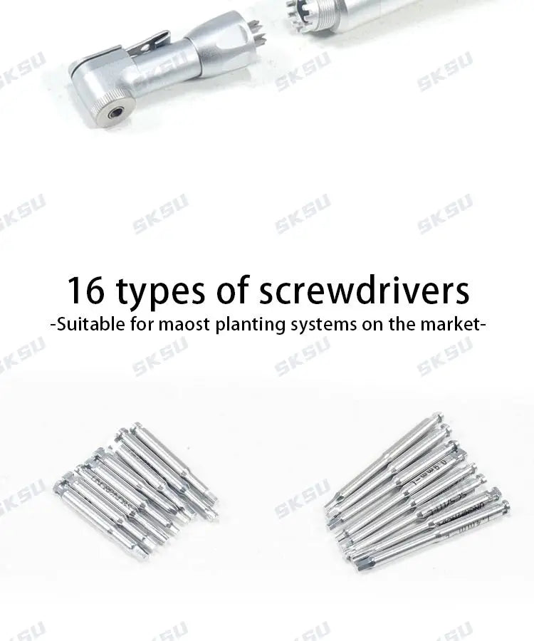 Dental Implant Universal Torque Wrench Screwdriver Kit - Prosthetic Repair Tools