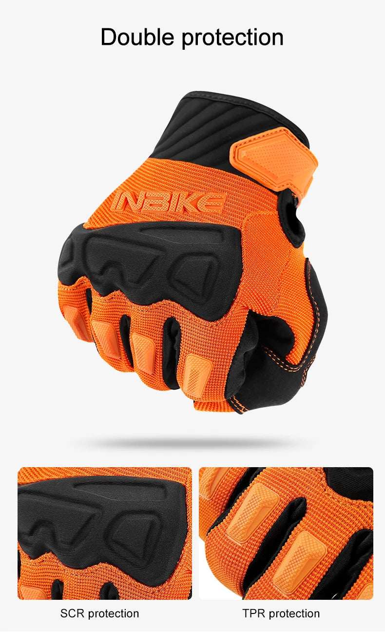 INBIKE Men's Touchscreen Cycling & Motorcycle Gloves